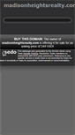 Mobile Screenshot of madisonheightsrealty.com